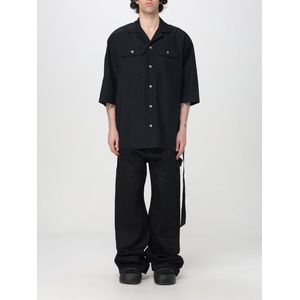 Rick Owens - Overhemd - Zwart - Katoen - Knoopsluiting Voorkant