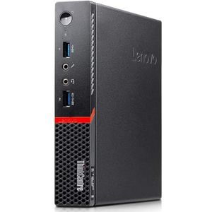Lenovo ThinkCentre M900 Tiny PC Mini-computer, processor Intel i7-6700T, 8 GB DDR4 RAM-geheugen, 240 GB SSD, Windows 11 Pro (Refurbished)