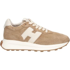 Hogan - H641 - Sneakers - Beige - Suède Bovenwerk - Lichtgewicht Buitenzoal