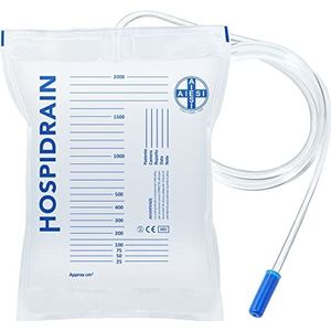 Urinezak - 2000 ml - Flexibel PVC - CE-gemarkeerd