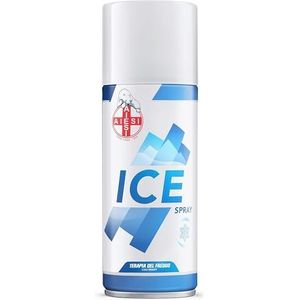 AIESI® Kaltespray met MENTHOL spuitbus van 400 ml ICE SPRAY, Made in Italy