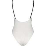 Karl Lagerfeld - Badpak - Wit - 82% Polyamide - 18% Elastaan