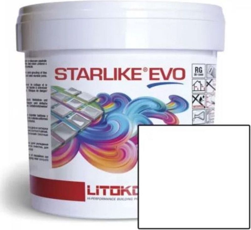 Starlike - Voegmiddel - 2 Componenten Epoxy - 2,5 kg - Wit