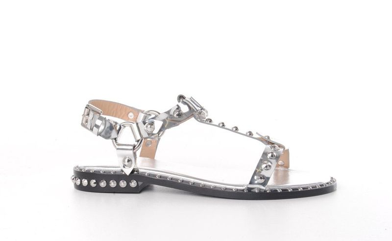 Ash Italia - Patsy - Sandaal - Zilver - Leder