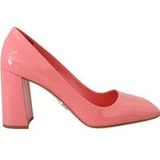 PRADA - Heels Square Toe Pumps - Pink