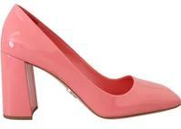 PRADA - Heels Square Toe Pumps - Pink