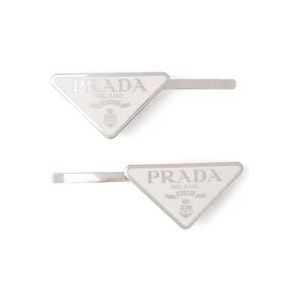 Prada Haaraccessoire , White , Dames , Maat: ONE Size