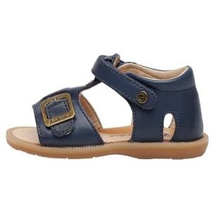 Naturino Quarzo Leren sandalen met klittenbandsluiting, voor jongens, Blauw, 21 EU
