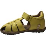 Naturino Halfgesloten leren sandalen, Geel, 21 EU