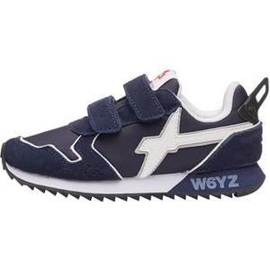 w6yz Jet VL-J sneakers met zilveren details-blauw, Blauw, 24 EU