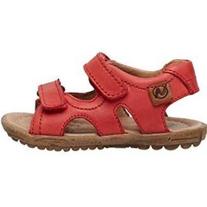 Naturino SKY lederen sandaal-cognac, rood, 26 EU