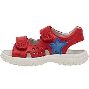 Naturino dock, sandalen met open teen voor kinderen 0-24, Rood, 22 EU