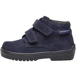 Naturino Terminillo-schoen van suède met klittenbandsluiting, Blauw, 23 EU