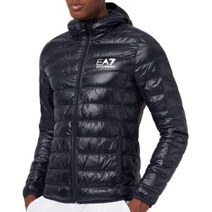 EA7 Train Core ID Down Light Hoodie Jas Heren