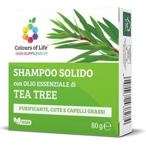 Optima Naturals - Colors of Life - Vaste Shampoo - 80 g - Met Tea Tree