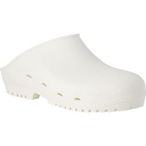 REPOSA EASY klompen, hygiëneschoene, antistatisch natuurlijk polymeer, werkschoenen, latexvrij, comfortabel, licht, zijgaten, anatomische zool, SRC-zool