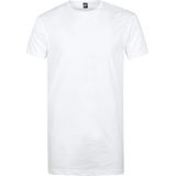 Alan Red - Derby O-Hals 2-Pack T-Shirts Wit Grijs - Heren - Regular-fit