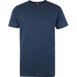 ALAN RED - Derby - T-shirts - Wit en Denim Blauw - 2-pack