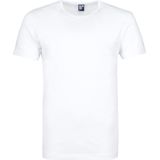 ALAN RED - Derby - T-shirts - Wit en Denim Blauw - 2-pack