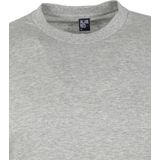 ALAN RED - Virginia - T-shirts - Wit en Grijs Melange - 2-pack - O-hals