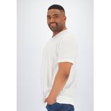 ALAN RED T-shirts Vermont (2-pack) - V-hals - wit en antraciet grijs