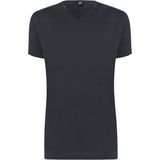 ALAN RED T-shirts Vermont (2-pack) - V-hals - wit en antraciet grijs