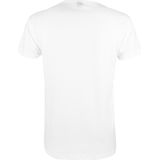 ALAN RED T-shirts Vermont (2-pack) - V-hals - wit en antraciet grijs