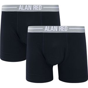 Alan Red - Boxershorts Navy 2Pack - Maat M - Body-fit