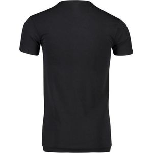 Alan Red V-hals shirt bamboe baltimora zwart