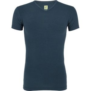 Alan Red V-hals shirt bamboe baltimora blauw