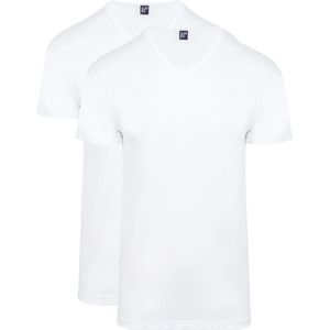 ALAN RED - Vermont - T-shirts - Wit - 100% Katoen - 2-pack