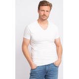 Alan Red - Dean - Sportshirt - Wit - 2-pack