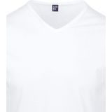 Alan Red - Vermont - T-shirt - Wit - 100% Katoen - 2-Pack