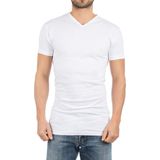 Alan Red - Vermont - T-shirt - Wit - 100% Katoen - 2-Pack