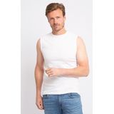 Alan Red Singlets Montana (2-pack) - O-hals - wit -  Maat S