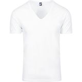 Alan Red T-Shirt Extra Diepe V-Hals Stretch - Heren - Basic T-shirt