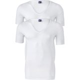 Alan Red T-Shirt Extra Diepe V-Hals Stretch - Heren - Basic T-shirt