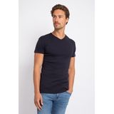 Alan Red - Vermont - T-shirt - Donkerblauw - Katoen - 2-pack