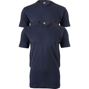 ALAN RED - West Virginia - T-shirt - Donker Blauw - 100% Katoen - 2-Pack