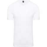 Alberto T-shirt West-Virginia 2-pack V-hals wit (3130N)