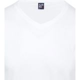 Alberto T-shirt West-Virginia 2-pack V-hals wit (3130N)