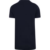 Alan Red T-shirt Vermont - extra lang - 2-pack V-hals - donker blauw