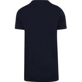 Alan Red T-shirt Vermont - extra lang - 2-pack V-hals - donker blauw
