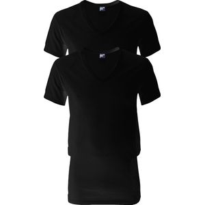 Alan Red V-Hals Dean T-Shirt (2Pack) Zwart - Heren - Basic T-shirts