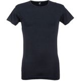 Alan Red - Ottawa - T-shirt - Navy - 93% Katoen 7% Elastaan - 2 Pack