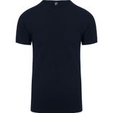Alan Red - Ottawa - T-shirt - Navy - 93% Katoen 7% Elastaan - 2 Pack