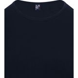Alan Red - Olbia - Heren T-shirt - Navy - Katoen/Elastaan - Lange Mouw