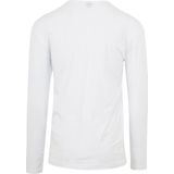 ALAN RED - Oslo - Longsleeve T-shirt - Wit - V-hals - 1-pack