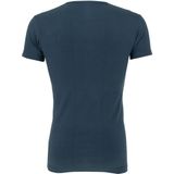 ALAN RED T-shirt Baltimora bamboo (1-pack) - V-hals stretch - blauw