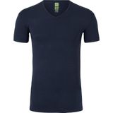 ALAN RED T-shirt Baltimora bamboo (1-pack) - V-hals stretch - blauw